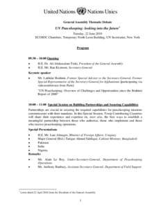 Peacekeeping / Military operations other than war / United Nations Secretariat / Peacebuilding / Department of Peacekeeping Operations / United Nations Mission in Liberia / International Peace Institute / Disarmament /  Demobilization and Reintegration / Lakhdar Brahimi / Peace / United Nations peacekeeping / United Nations