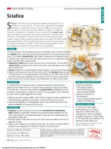 Human anatomy / Pain / General practice / Sciatica / Geriatrics / Spinal disc herniation / Spinal stenosis / Back pain / Low back pain / Medicine / Vertebral column / Anatomy