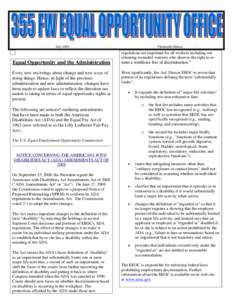 Politics of the United States / Human rights in the United States / 101st United States Congress / Americans with Disabilities Act / Ledbetter v. Goodyear Tire & Rubber Co. / Equal Employment Opportunity Commission / Lilly Ledbetter Fair Pay Act / Disability / Discrimination / Goodyear Tire and Rubber Company / Law / Employment compensation