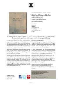 Neuerscheinung im Kehrer Verlag  Jüdisches Museum München ALLES HAT SEINE ZEIT Rituale gegen das Vergessen Texte von Felicitas Heimann-Jelinek