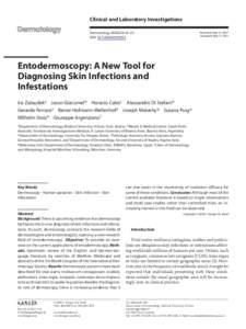 Clinical and Laboratory Investigations Received: May 15, 2007 Accepted: May 17, 2007 Dermatology 2008;216:14–23 DOI: [removed]