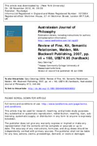 This article was downloaded by: [New York University] On: 08 November 2012, At: 09:06 Publisher: Routledge Informa Ltd Registered in England and Wales Registered Number: [removed]Registered office: Mortimer House, 37-41 M