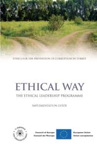 THE ETHICAL LEADERSHIP PROGRAMME AN IMPLEMENTATION GUIDE