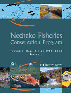 Nechako Fisheries Conservation Program Te c h n i c a l D a t a Re v i e w[removed] —[removed]
