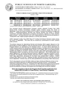 Microsoft Word - NC E-rate Executive Summary - October 2009