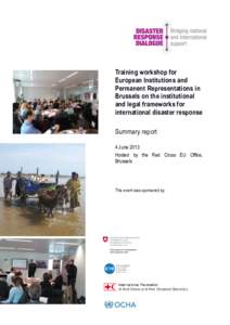 Disaster preparedness / Natural disasters / International Red Cross and Red Crescent Movement / Steering Committee for Humanitarian Response / International disaster response laws / Sphere Project / Office for the Coordination of Humanitarian Affairs / Humanitarian Accountability Partnership International / Inter-Agency Standing Committee / Humanitarian aid / Emergency management / Philanthropy