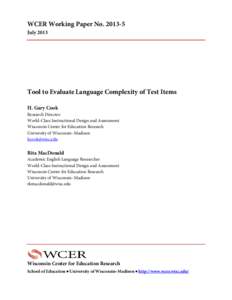 Statements / Rubric / Reduced relative clause / Language / Lexical density / Relative clause / Vocabulary / Adjective / Grammatical number / Linguistics / Computational linguistics / Sentence