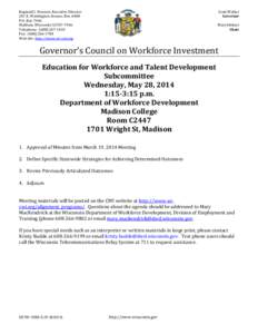 Email / Economic development / Workforce development / Wisconsin