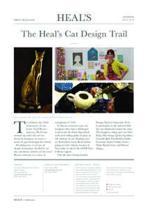 LONDON J U LYPRESS RELEASE  The Heal’s Cat Design Trail