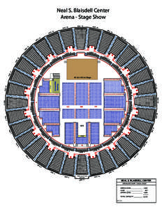 Neal S. Blaisdell Center Arena - Stage Show 18 C