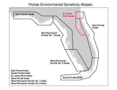 Master Index of Maps for the Florida ESI Atlases