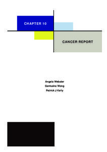 ANZDATA Report 2011 Chapter 10 Cancer