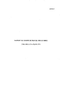 RAPPORT DU GROUPE DE TRAVAIL SUR LE KRILL (Yalta, URSS, du 22 au 30 juillet 1991) RAPPORT DE LA TROISIEME REUNION DU GROUPE DE TRAVAIL SUR LE KRILL (Yalta, du 22 au 30 juillet 1991)