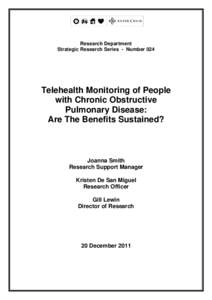 Technology / Medicine / Assistive technology / Medical informatics / Healthcare / Disease management / Chronic obstructive pulmonary disease / EHealth / Health / Health informatics / Telehealth