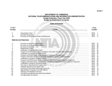 Radio spectrum / Public policy / Spectrum management / Institute for Telecommunication Sciences / Frequency assignment authority / Wireless networking / Federal Communications Commission / NTIA Manual of Regulations and Procedures for Federal Radio Frequency Management / Coupon-eligible converter box / Government / National Telecommunications and Information Administration / Technology