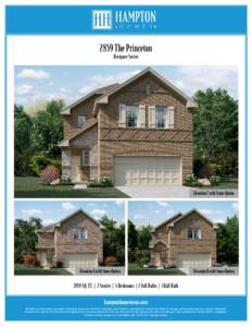 2859 The Princeton Designer Series Elevation C with Stone Option  Elevation A with Stone Option