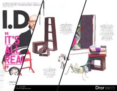 I.D. June 2009 Dror for Target Bookcase 