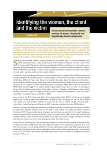 Ethics / Violence / Family therapy / Domestic violence / Rape crisis center / Gender studies / Violence against women / Rape / Abuse
