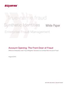 Ethics / Payment systems / Law / Credit card fraud / Identity fraud / Identity theft / Credit card / ReD / Equifax / Fraud / Identity / Crimes