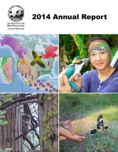 2014 Annual Report  The Institute for Bird Populations — 2014 Annual Report Page 1