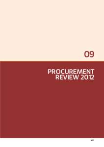 Ministry of Finance and Planning, Sri Lanka > Annual Report[removed]Procurement Review 2012