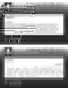 Language Identification  for Interpreter Services English Attention