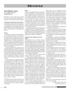 REvistas GEOTRÓPICO. Online Vol, ppwww.geotropico.org Reproducimos aquí la traducción al español de la Declaración de Berlín, difundida en español por la revista colombiana Geotrópico.