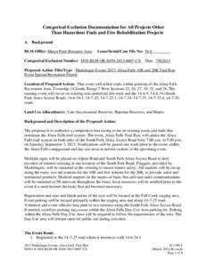 91st United States Congress / National Environmental Policy Act / Bureau of Land Management / United States / Alsea people / Trail / Alsea / Environment of the United States / Oregon Coast / Impact assessment