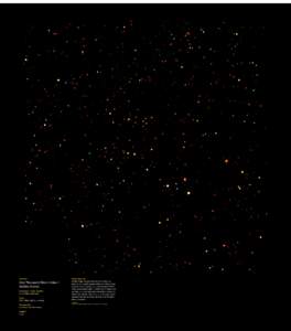 Object:  One Thousand Black Holes • Boötes Survey Distance from Earth: 6–11 billion light-years