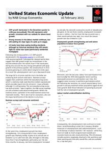 US Economic Update - February 2015