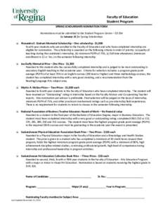 MYRTLE MCGEE - Spring Scholarships Nomination Form _2012_