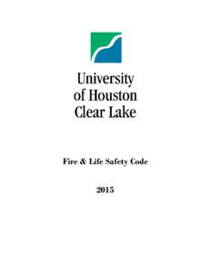 UNIVERSITY of HOUSTON-                 CEAR LAKE                                         
POLICIES AND PROCEDURES