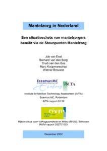 Rijksinstituut voor Volksgezondheid en Milieu (RIVM), Bilthoven