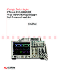 Electromagnetism / Laboratory equipment / Oscilloscope / Nehalem / Analog-to-digital converter / Jitter / Electronics / Technology / Electronic test equipment