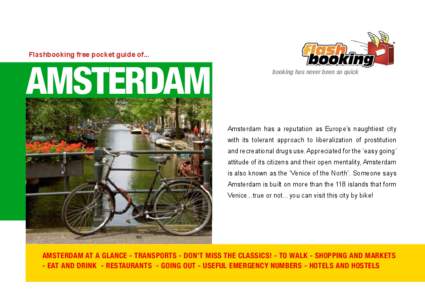 Flashbooking free pocket guide of...  AMSTERDAM