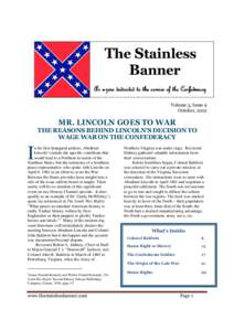 The Stainless Banner, Volume 3, Issue 9