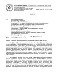 Individuals with Disabilities Education Act / Individualized Education Program / School counselor / Education / New York State Education Department / Special education