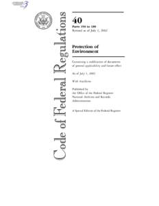 Federal Register / United States Code / Politics of the United States / Designated landmark / Politics / Title 1 of the Code of Federal Regulations / Code of Federal Regulations / United States administrative law / Government