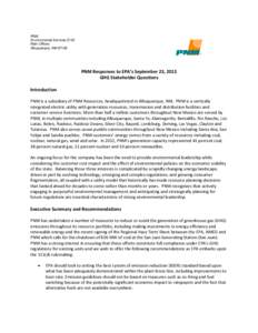 Carbon dioxide / PNM Resources / Climate change in the United States / Air pollution / Emissions trading / Carbon neutrality / Clean Air Act / United States Environmental Protection Agency / Compact fluorescent lamp / Climate change policy / Environment / Energy in the United States