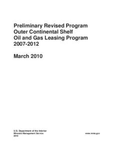 Deepwater Horizon oil spill / Coastal geography / Geography of the United States / Outer Continental Shelf / Bureau of Ocean Energy Management /  Regulation and Enforcement / Peak oil / Petroleum / Alaska / Offshore oil and gas in the United States / Soft matter / Matter / United States