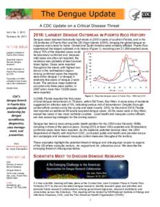 Vol 3 No[removed]February 16, 2011 IN THIS ISSUE Largest outbreak in Puerto Rico history