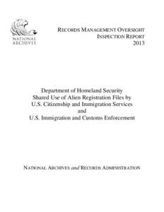 Microsoft Word - DHS A-Files Report FINAL[removed]