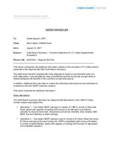 155 Grand Avenue, Suite 700, Oakland, CA[removed]T[removed]F[removed]www.dmjmharris.com MEMORANDUM TO: