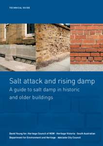 t e c h n i ca l guide  Salt attack and rising damp A guide to salt damp in historic and older buildings
