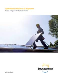 SolarWorld logo-white+Tagline