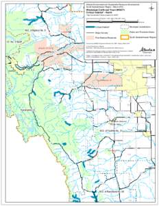 Westslope Cutthroat Trout (WSCT) Critical Habitat North Map