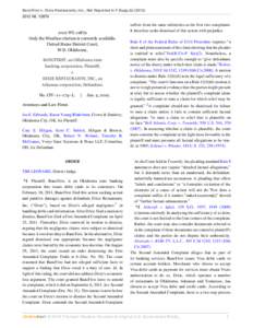 BancFirst v. Dixie Restaurants, Inc., Not Reported in F.Supp.2d[removed]WL[removed]WL[removed]Only the Westlaw citation is currently available. United States District Court,