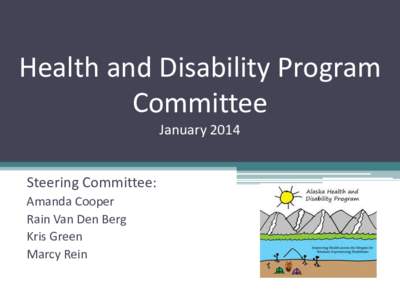 Health and Disability Program Committee