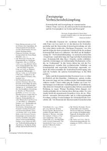 84  Zweispurige Verbrechensbekämpfung Kriminalpolitik und Gesetzgebung im transnationalen Diskurs: Franz von Liszt, die schweizerische Strafrechtsreform