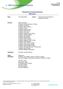Microsoft Word - Minutes_PHR RFB May 2009_web summary version.doc